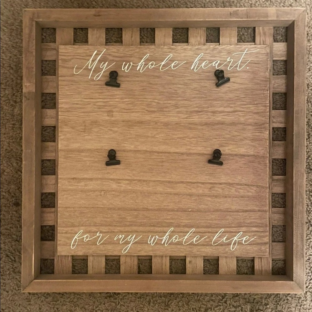 Wedding frame